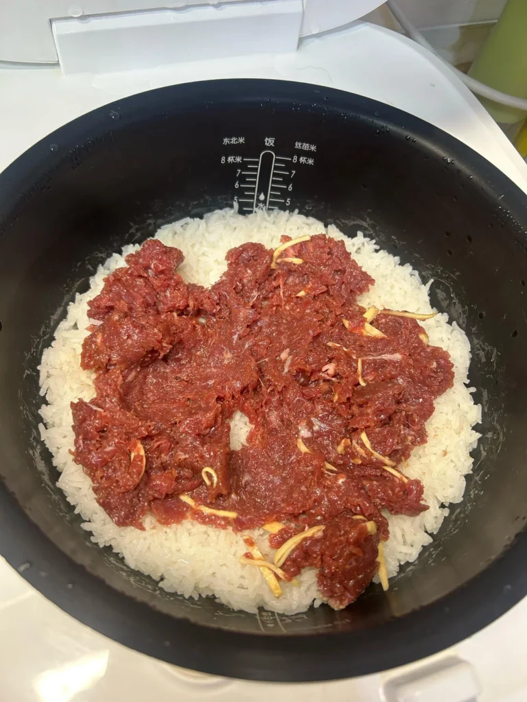 Easy & Delicious Minced Beef Rice