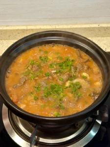 Tomato Taro Beef Stew — A Rice Killer!
