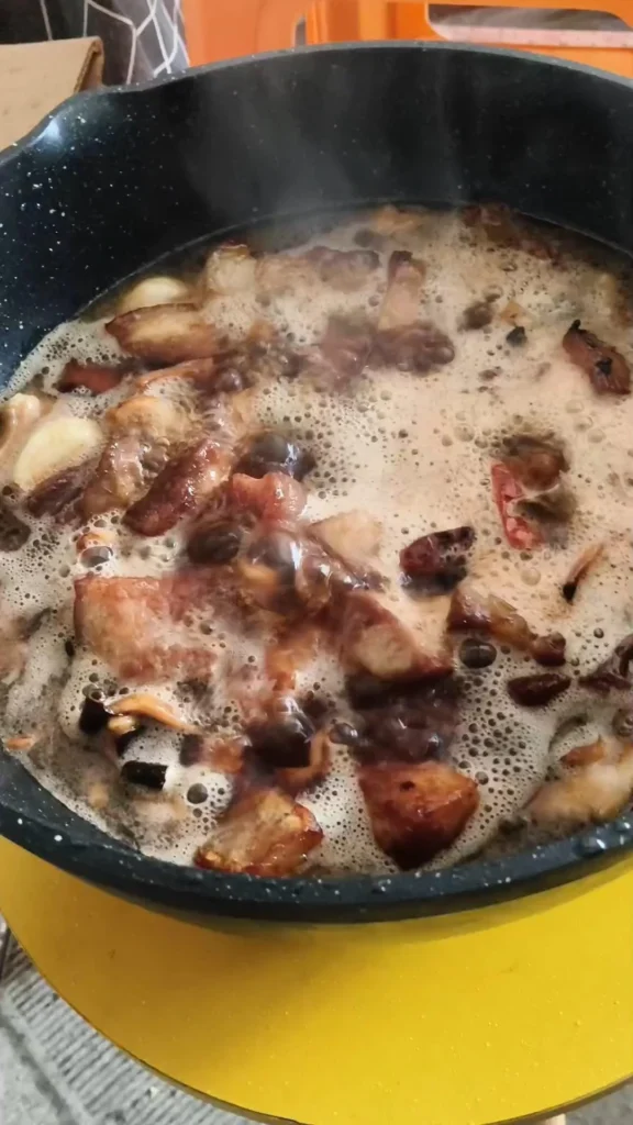 Braised Dried Cuttlefish with Pork Belly