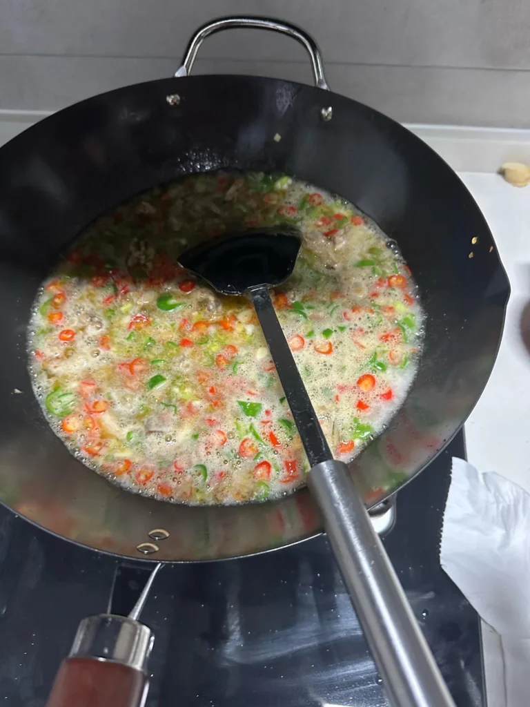 Boiled Baby Cuttlefish and Frog Medley