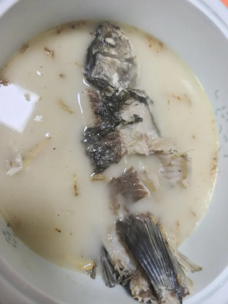 Milky White Crucian Carp Soup