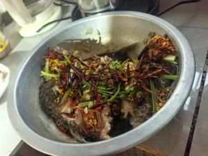 Home-Style Hot Oil-Splashed Carp
