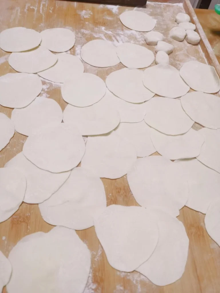 Pork and Celery Dumplings