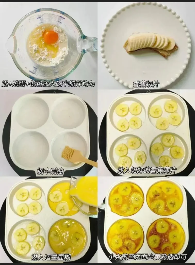Healthy Low-Fat Breakfast Plates