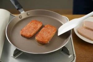 Morning Energy Breakfast | Spam and Egg Sandwich