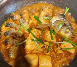 Cast Iron Pot Braised Fish