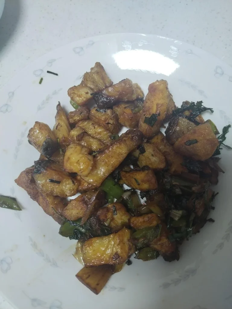Dry-Fried Salted Fish Pieces