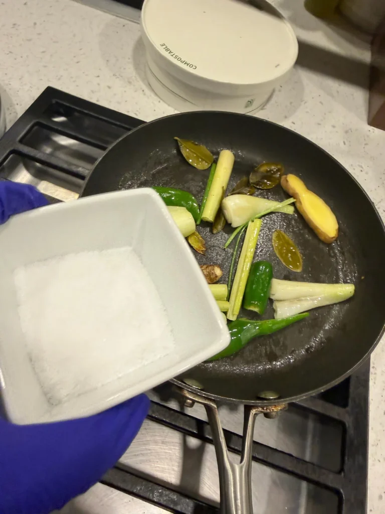 Coconut Milk Poached Fish