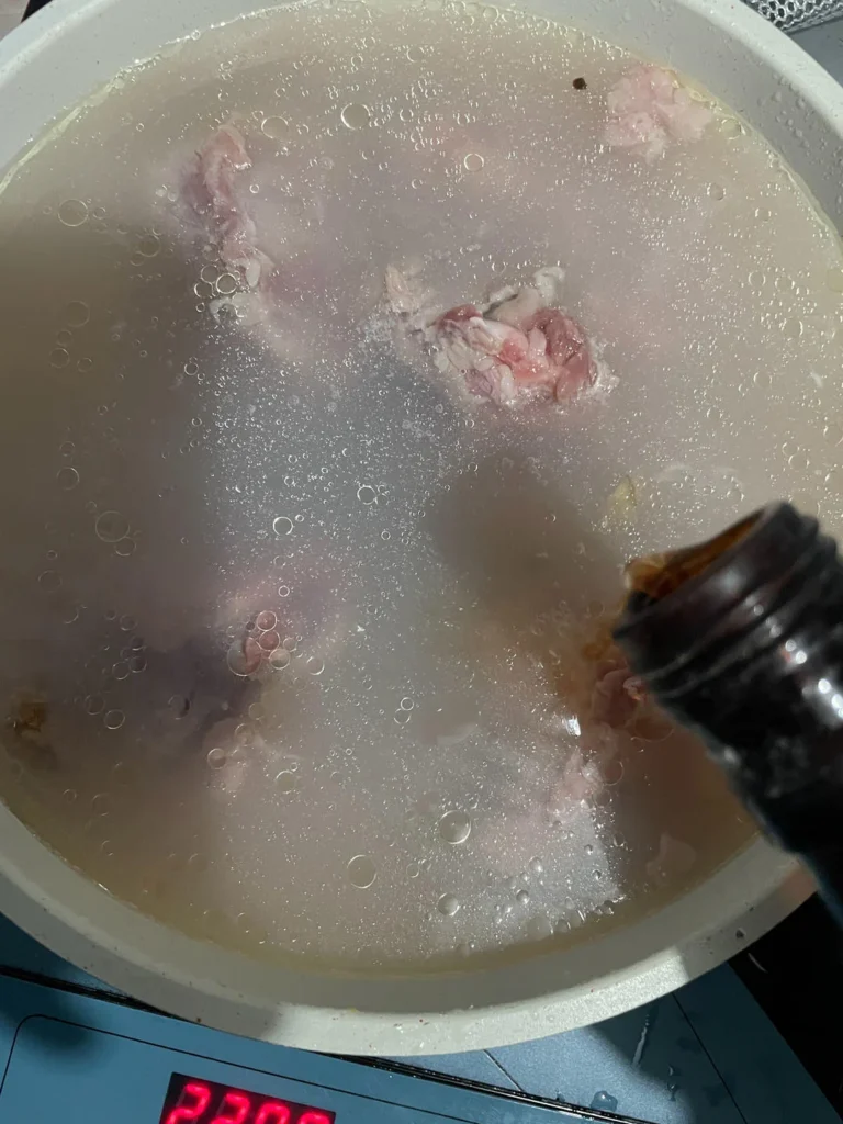 Mushroom and Pork Bone Soup