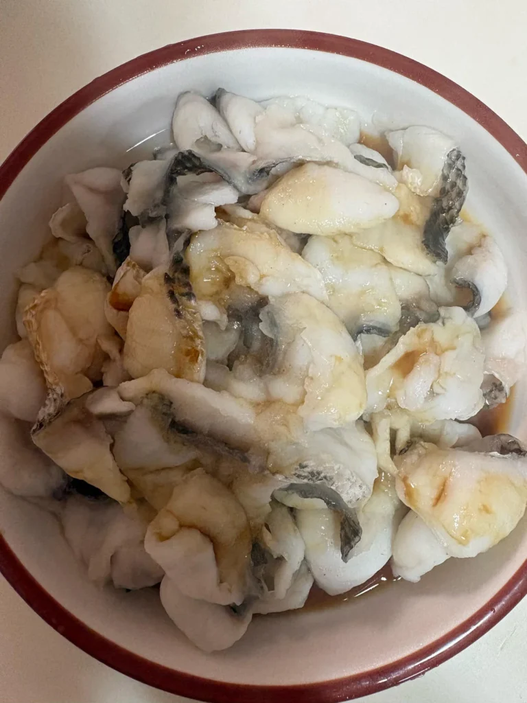 Snakehead Fish Fillets with Sizzling Scallion Oil