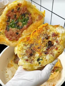 Pan-Fried Leavened Meat Pie