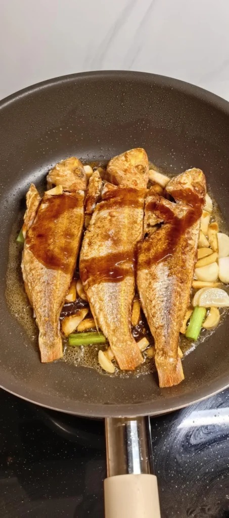 Pan-Fried Braised Sea Fish