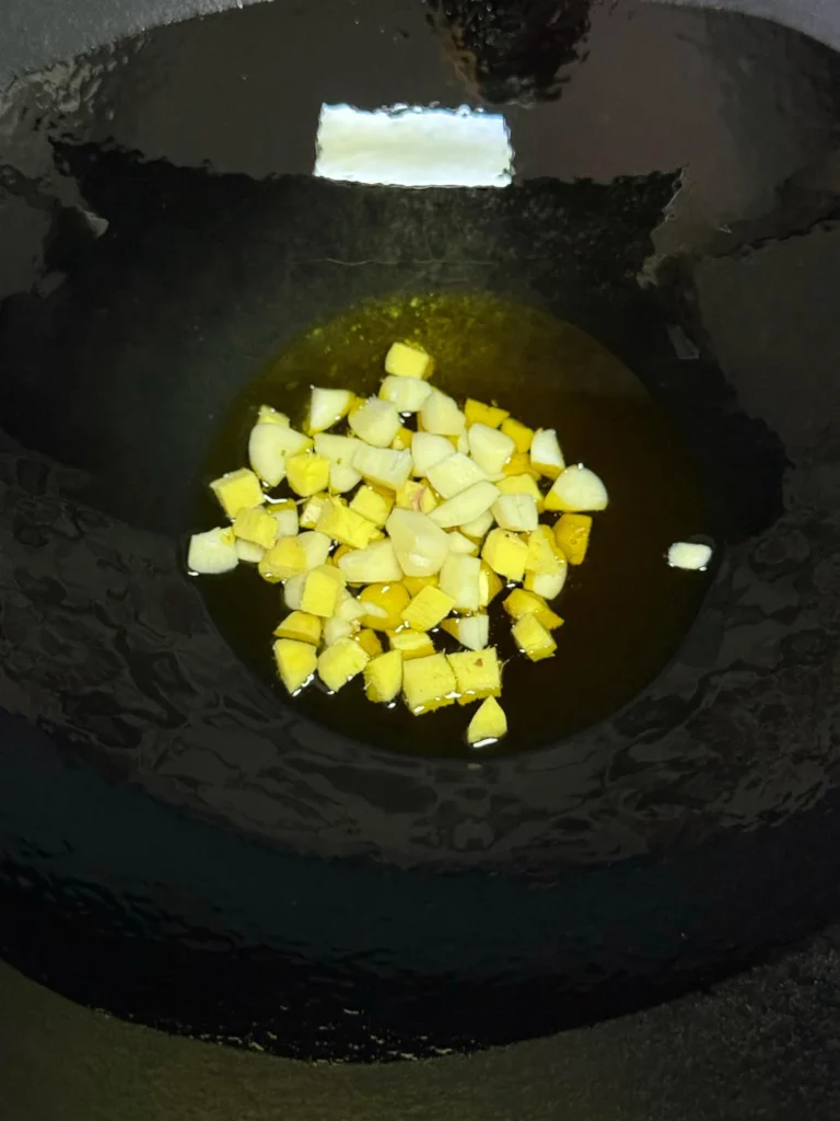 Marble Goby in Golden Broth with Perilla