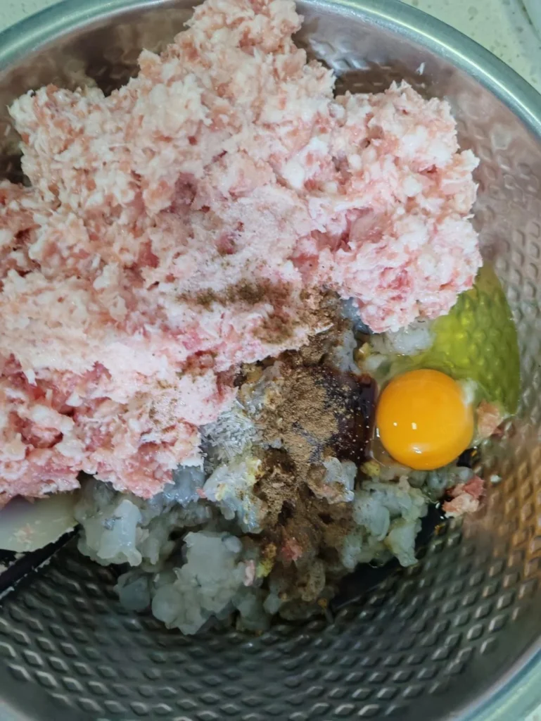 Breakfast Patties – Pork Belly & Shrimp Cakes