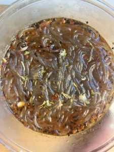 Hot and Sour Sweet Potato Noodles (Suan La Fen)