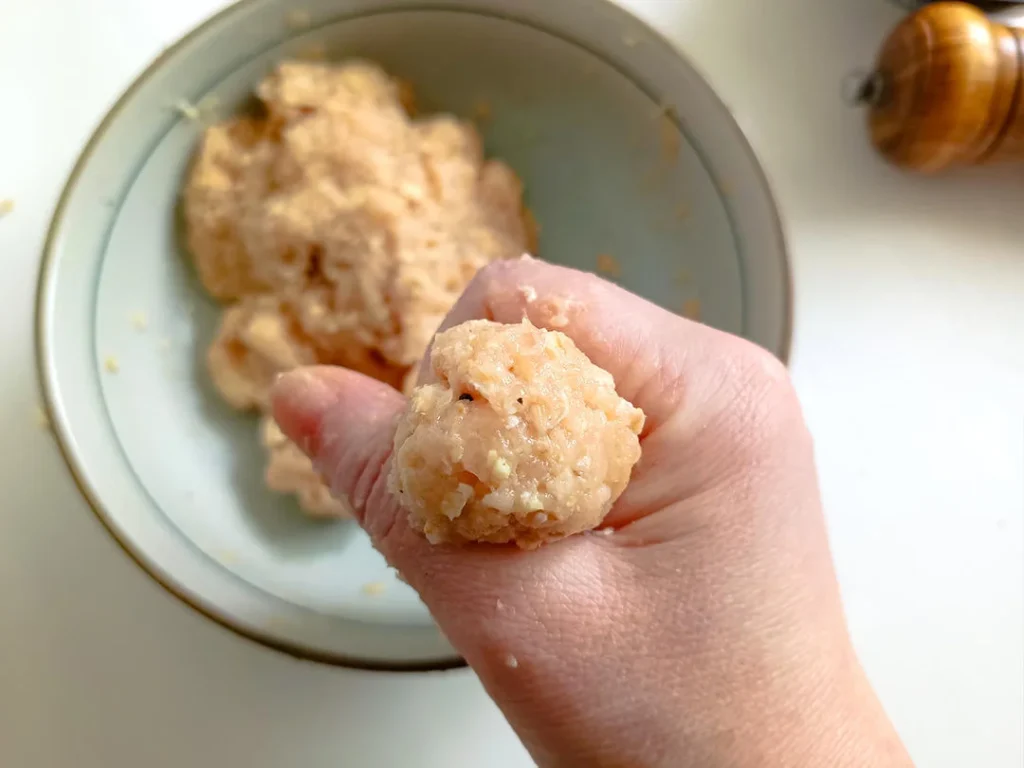 Sweet & Tangy Tomato Chicken Meatballs