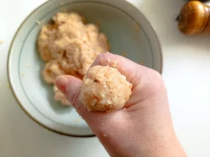 Sweet & Tangy Tomato Chicken Meatballs
