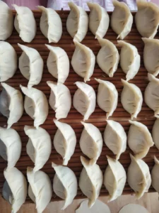 Beef and Celery Dumplings