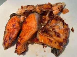 Pan-Seared Salmon Collar (French Style)
