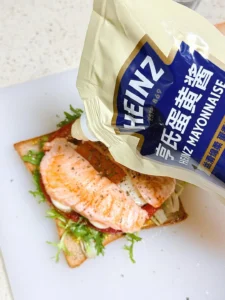 Open-Faced Mayo Salmon Sandwich (High-Protein Low-Cal Breakfast)