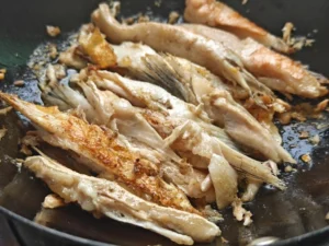 Pan-Seared Salmon Fins