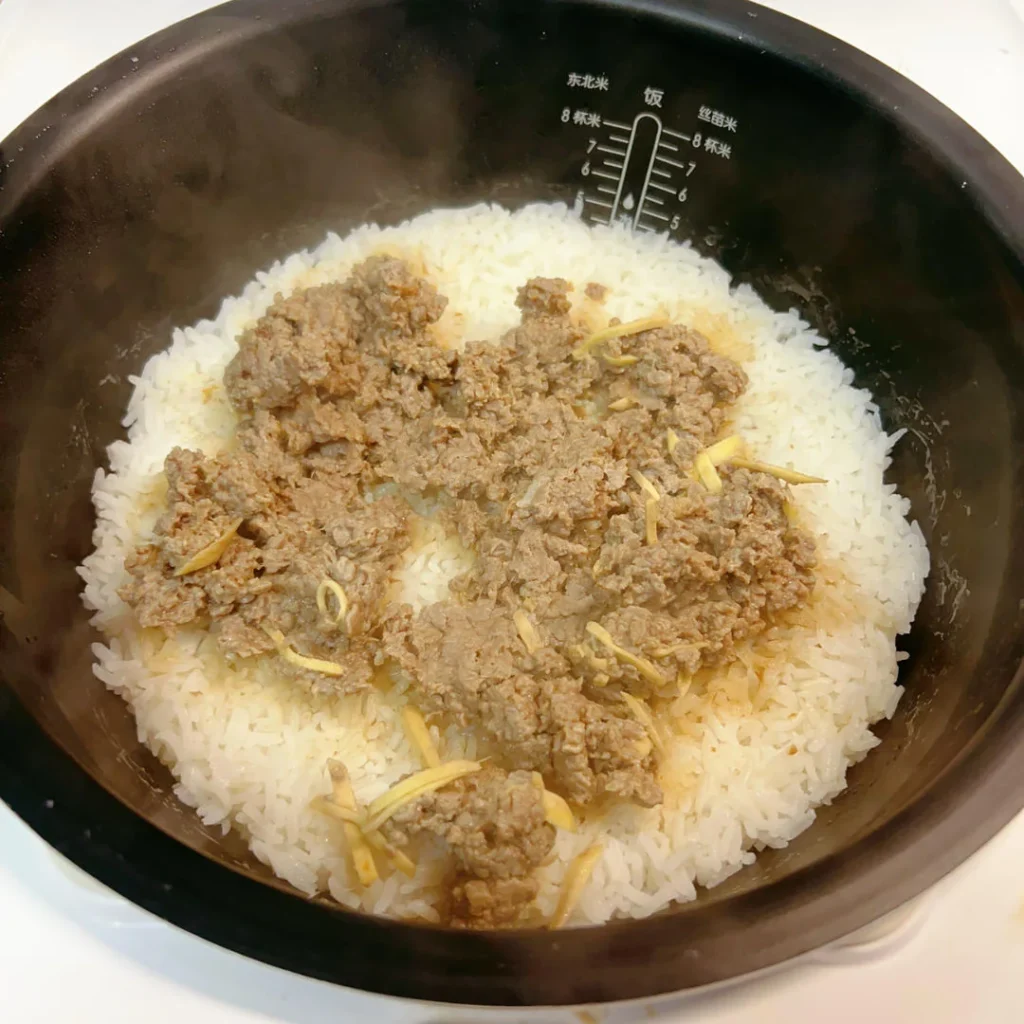 Easy & Delicious Minced Beef Rice