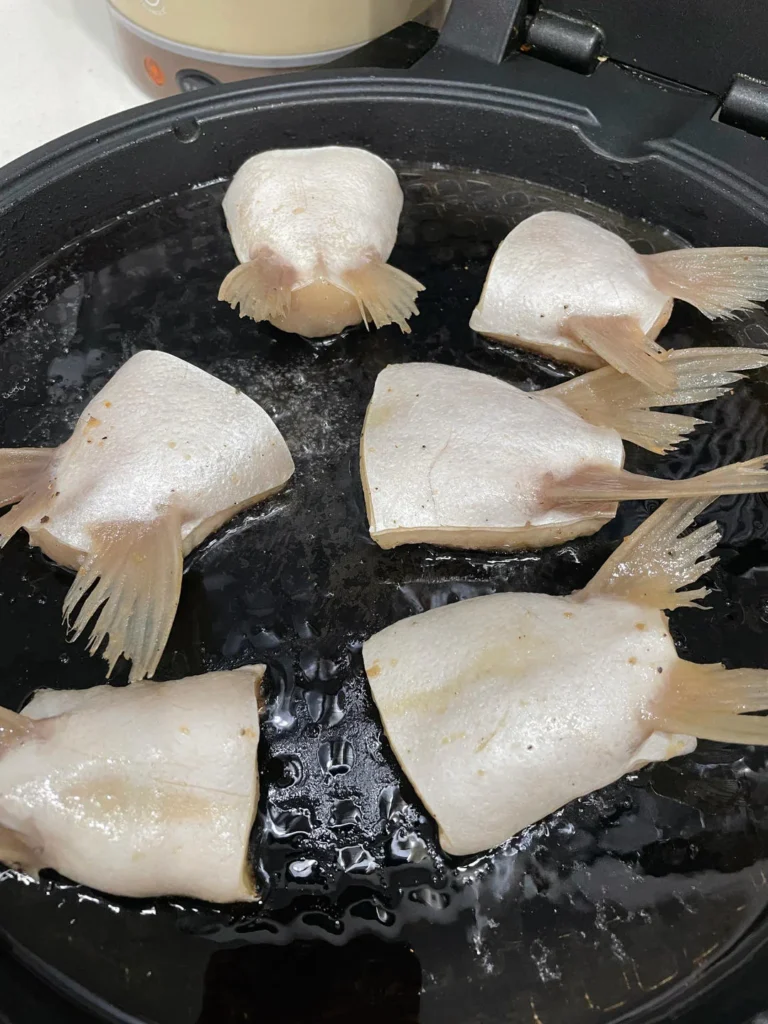 Crispy Grilled Fish Belly