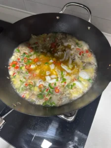 Boiled Baby Cuttlefish and Frog Medley
