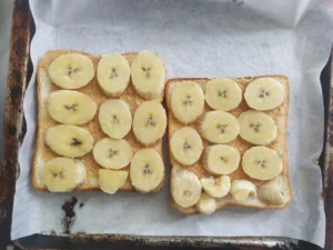 Peanut Butter Banana Toast – Quick Lazy Breakfast