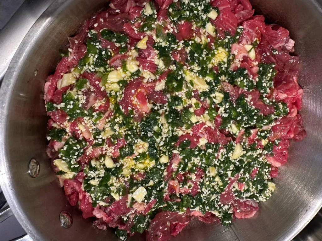 Scallion-Seared Beef