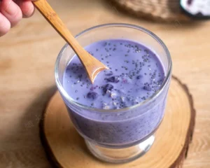Blueberry Chia Seed Overnight Oats | Lazy Slimming Breakfast