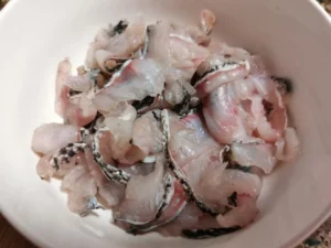Stir-fried Snakehead Fish Fillets