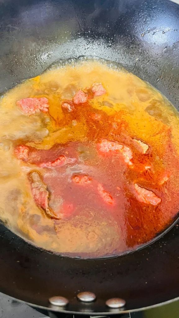 Sichuan Boiled Beef Slices (Mala)