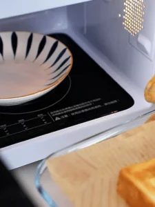 Microwave Blueberry French Toast Bake