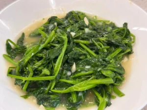 Garlic Sautéed Pea Shoots (Quick & Easy)