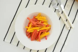 Low-Fat Quick Breakfast | Homemade Little Red Riding Hood Sandwich