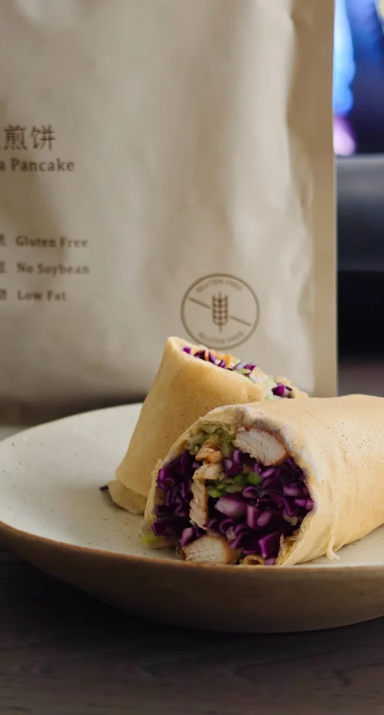 Quick Summer Energy Breakfast Wrap