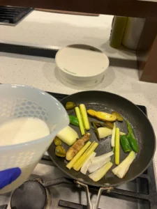 Coconut Milk Poached Fish