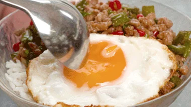 Thai Basil Pork Rice (Pad Krapow)