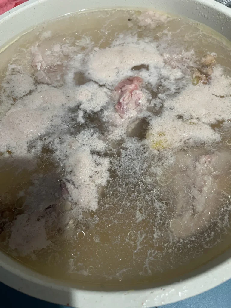 Mushroom and Pork Bone Soup