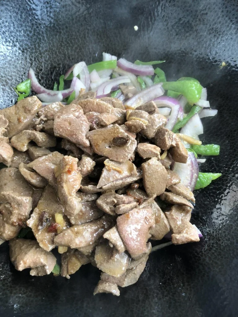 Quick Stir-fried Pork Liver