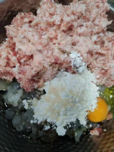 Breakfast Patties – Pork Belly & Shrimp Cakes