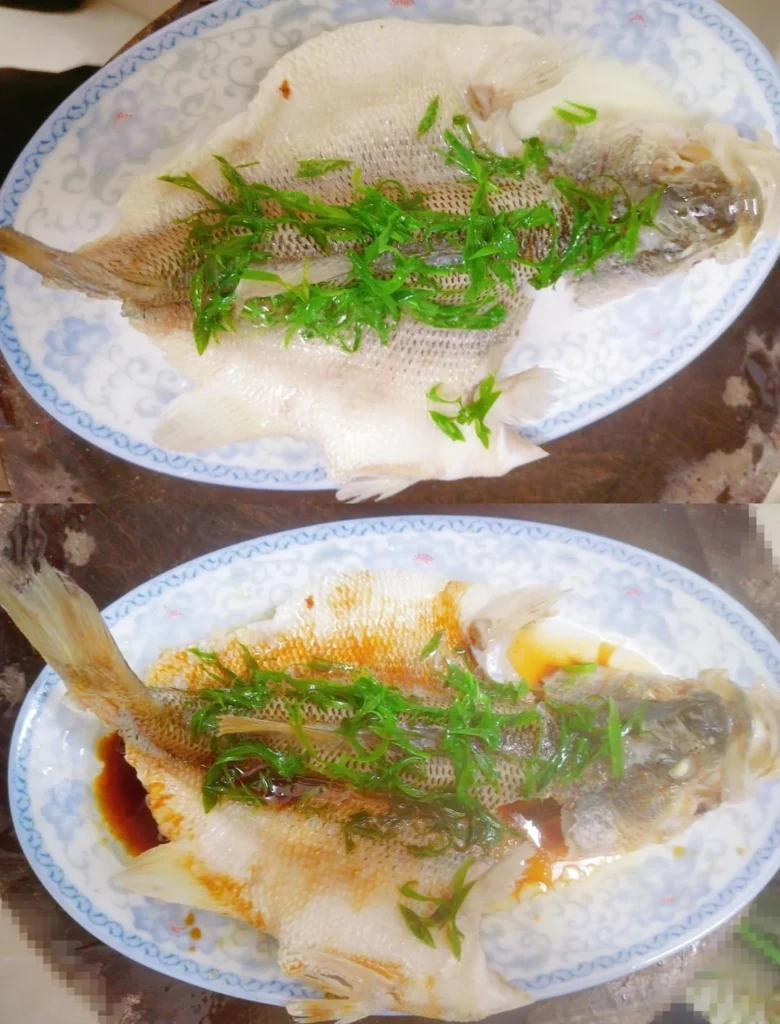 Water-Poached Sea Bass