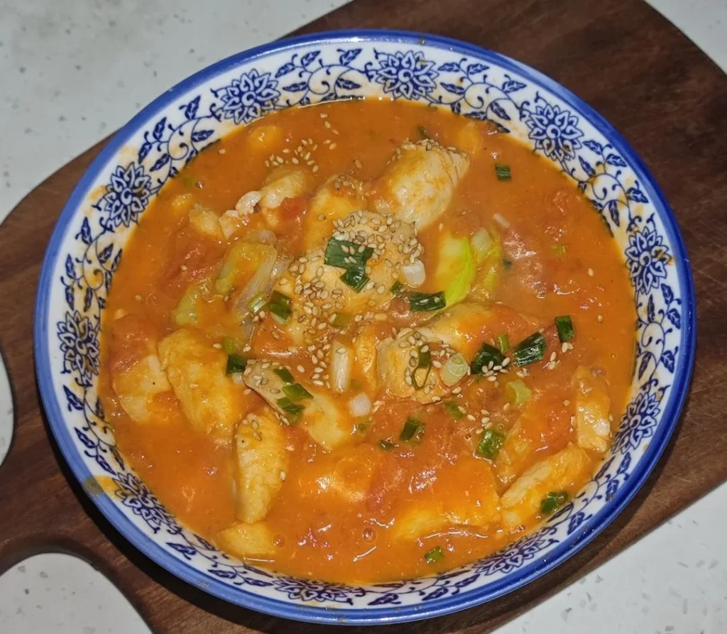 Tomato Braised Basa Fish