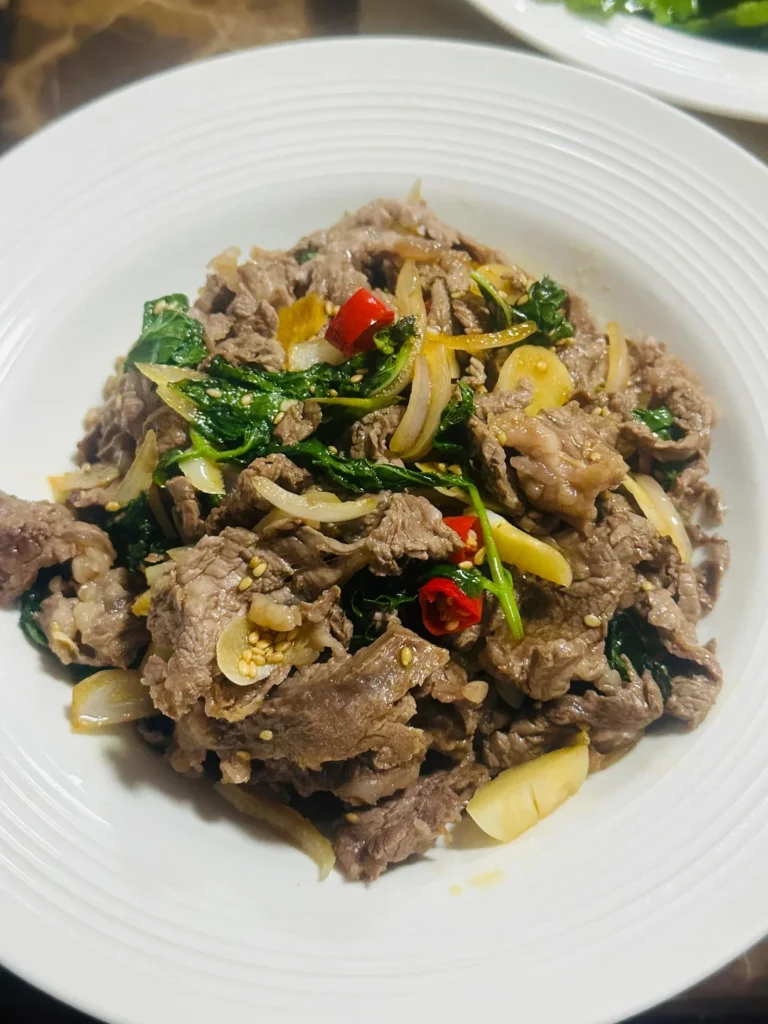 Mint Beef Salad