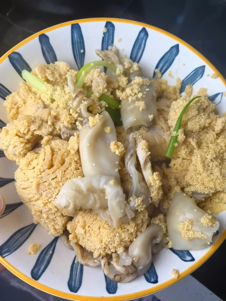 Fish Roe Braised with Tofu
