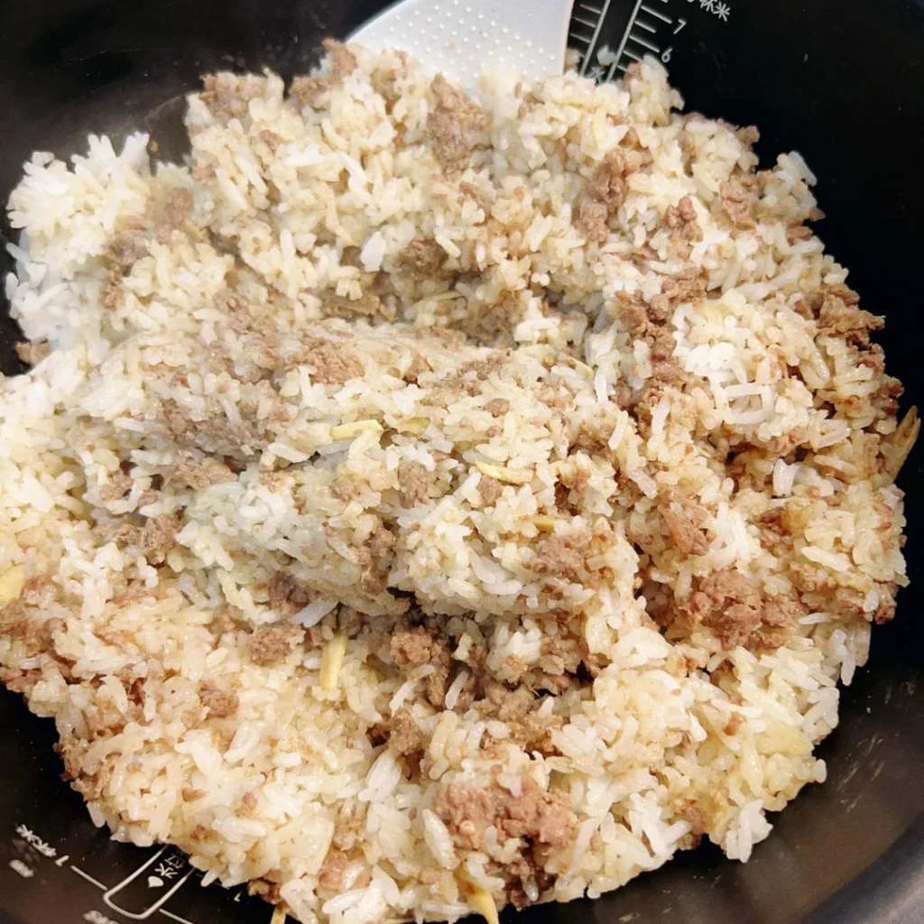 Easy & Delicious Minced Beef Rice