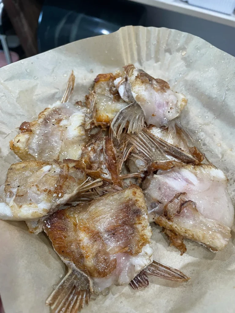 Crispy Grilled Fish Belly