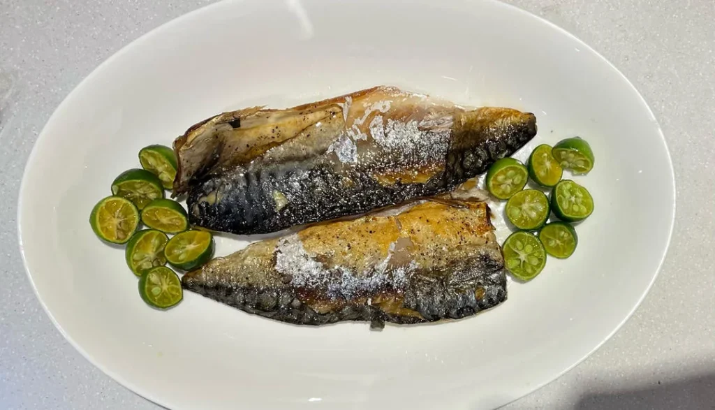 Pan-Seared Mackerel with Calamansi