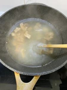 Curry Beef Glass Noodle Soup
